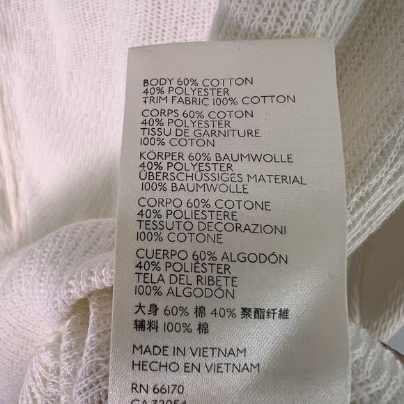 We The Free People Womens Sz XS Oversized Chevron Thermal Sweater Lightweight - Picture 6 of 10